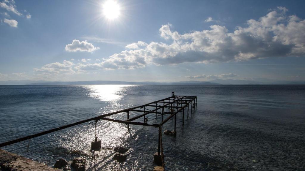 Kaminos Resort Límni Esterno foto