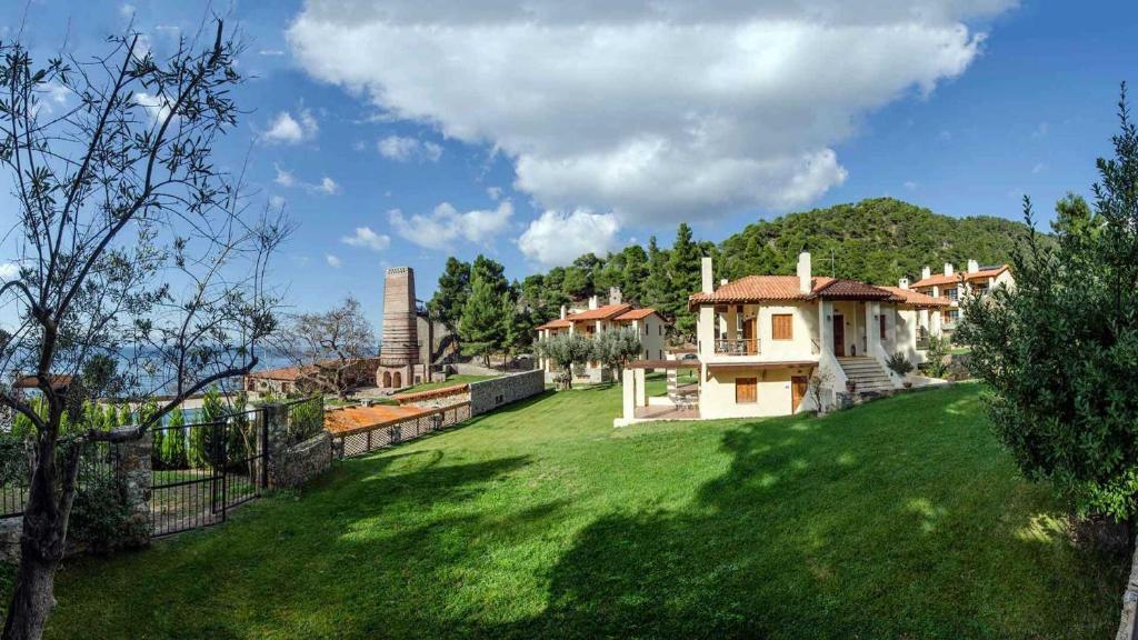 Kaminos Resort Límni Esterno foto