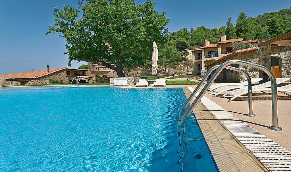 Kaminos Resort Límni Esterno foto