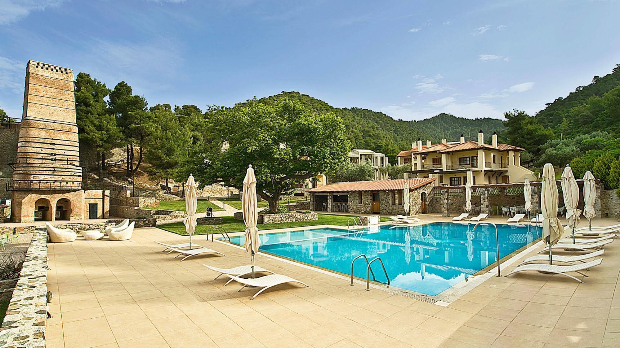Kaminos Resort Límni Esterno foto