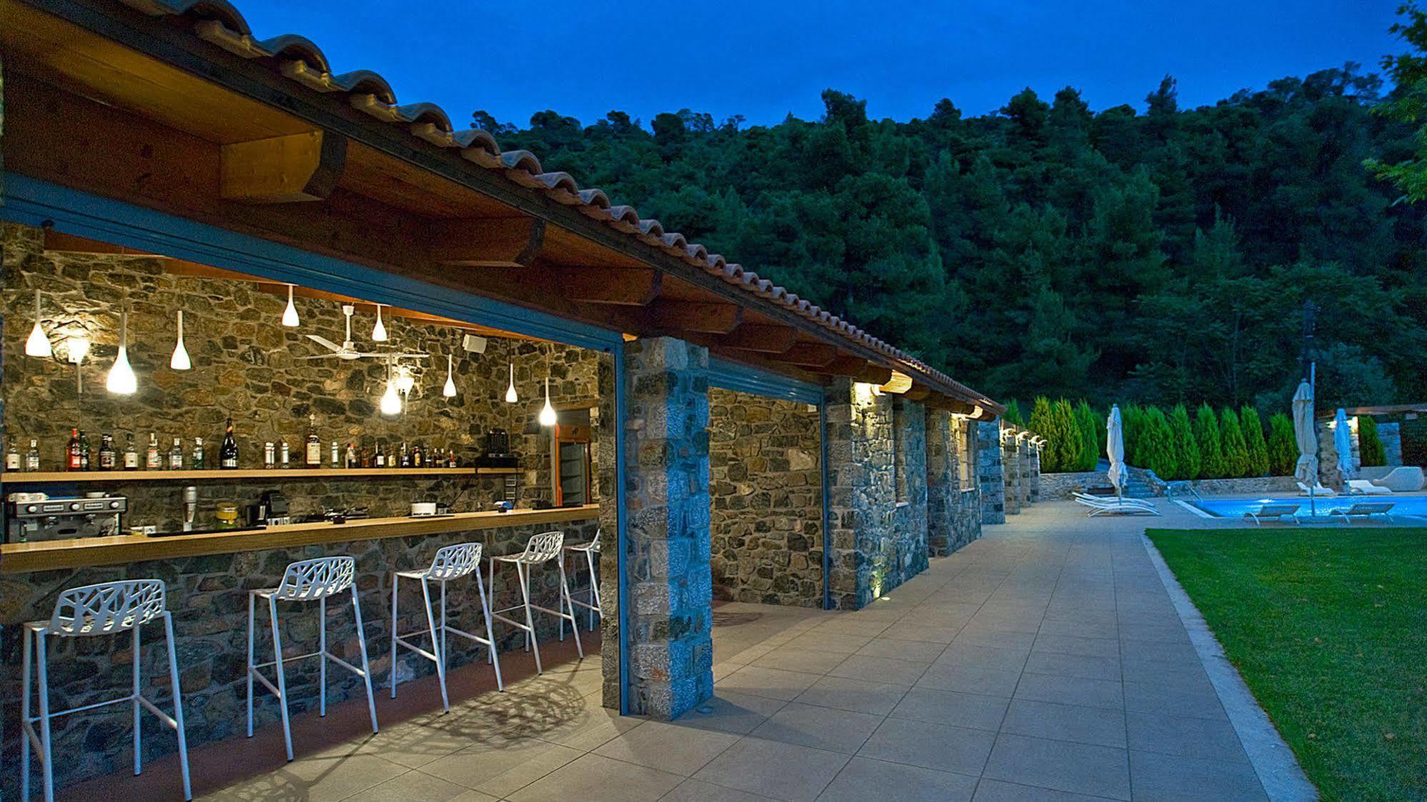 Kaminos Resort Límni Esterno foto