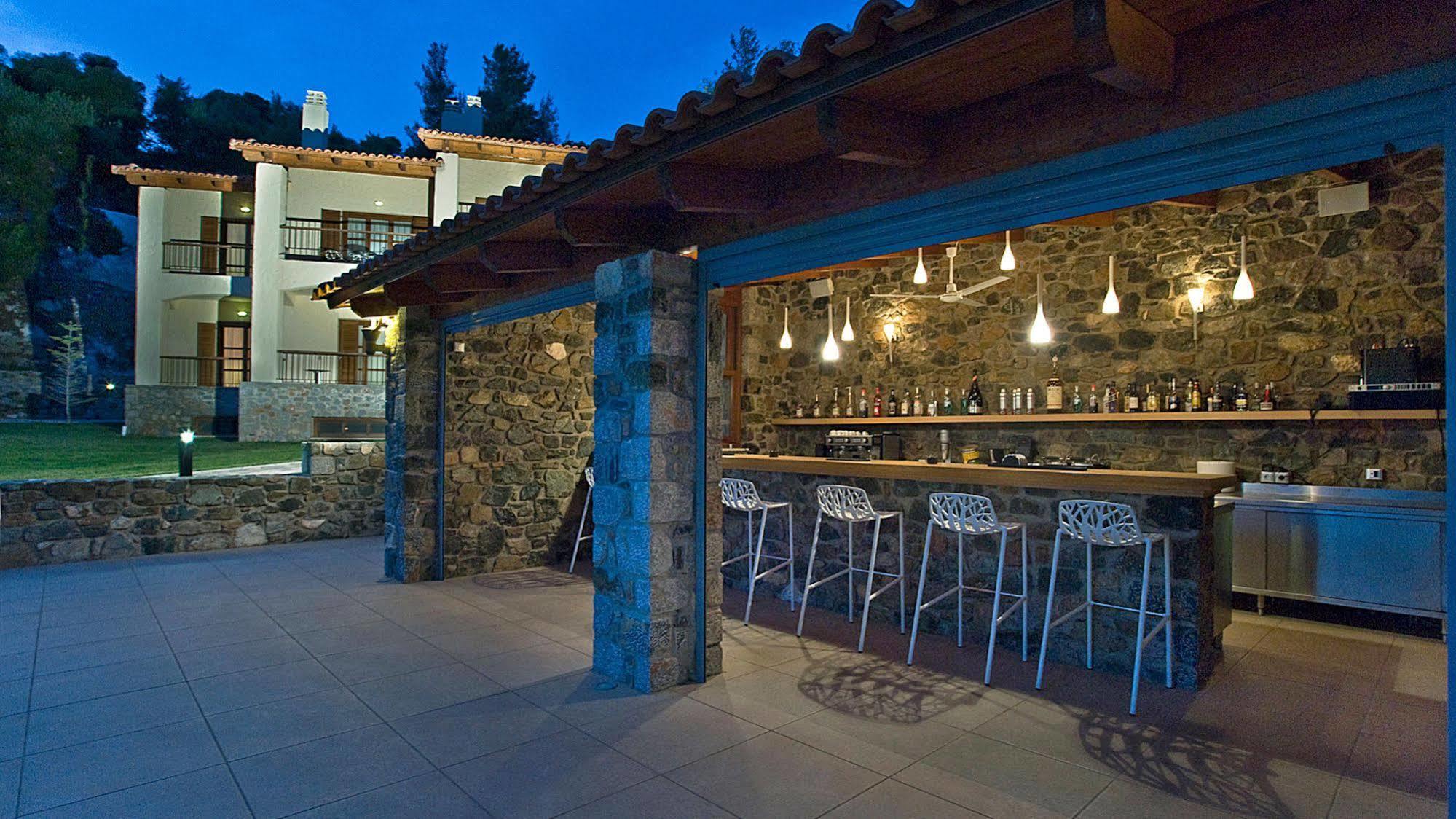 Kaminos Resort Límni Esterno foto
